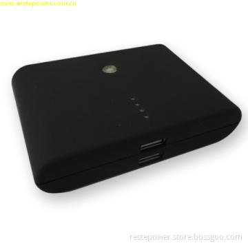 6 connectors new arrival 12000mAh power bank
